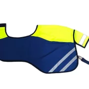 Reflex  Ausreitdecke Softshell neongelb-blau