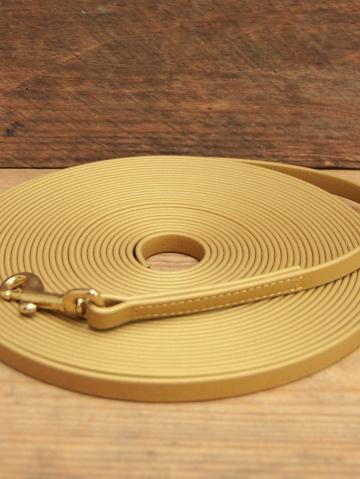 Schleppleine Biothane 10 m , gold